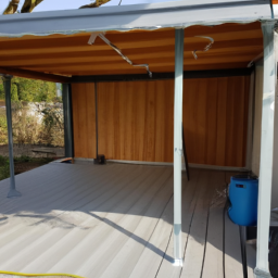 Créer une atmosphère méditerranéenne avec une pergola en fer forgé Saint-Ouen-l'Aumone